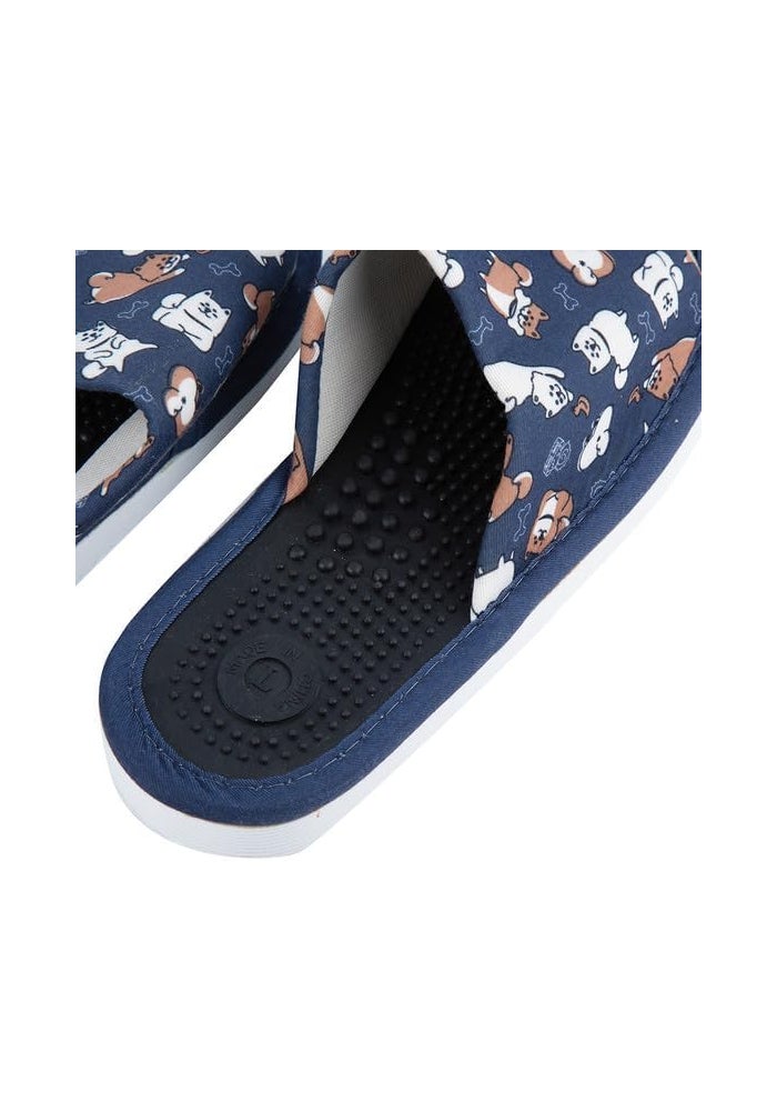 DAISO Health Sandals for Men and Women - Navy, US 7-9 / EU 40-43 - Image 3